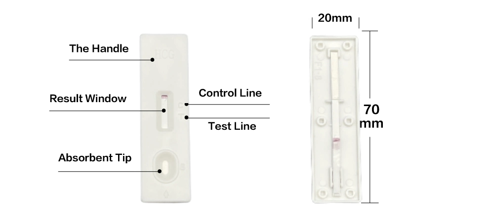 High Quality HCG Pregnancy Test Cassette Kit Rapid Test Home Pregnancy Test