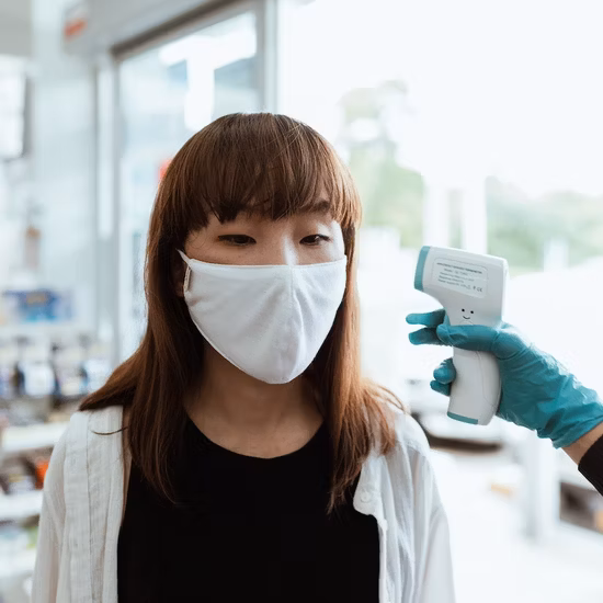 의료용 임상 휴대용 디지털 레이저 온도 비