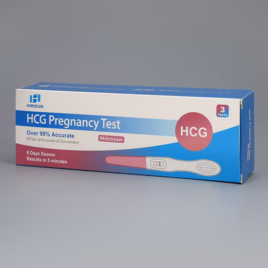 공장 가격 도매 HCG 임신 테스트 카세트 스트립 중류 펜/가정 HCG 테스트 키트
